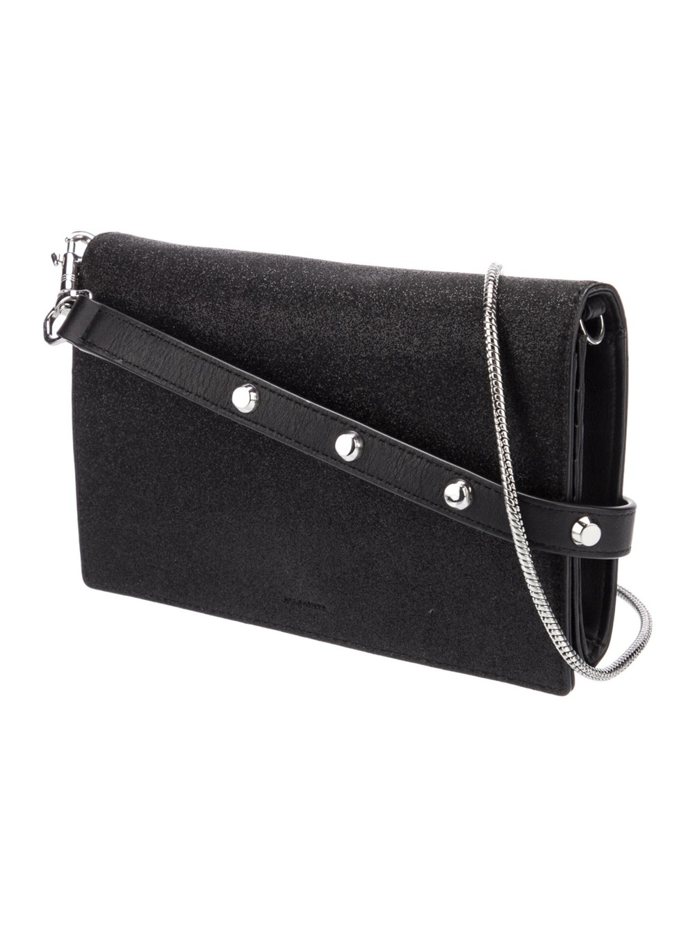 AllSaints Black Crossbody with Studded Strap - Picture 9 of 11